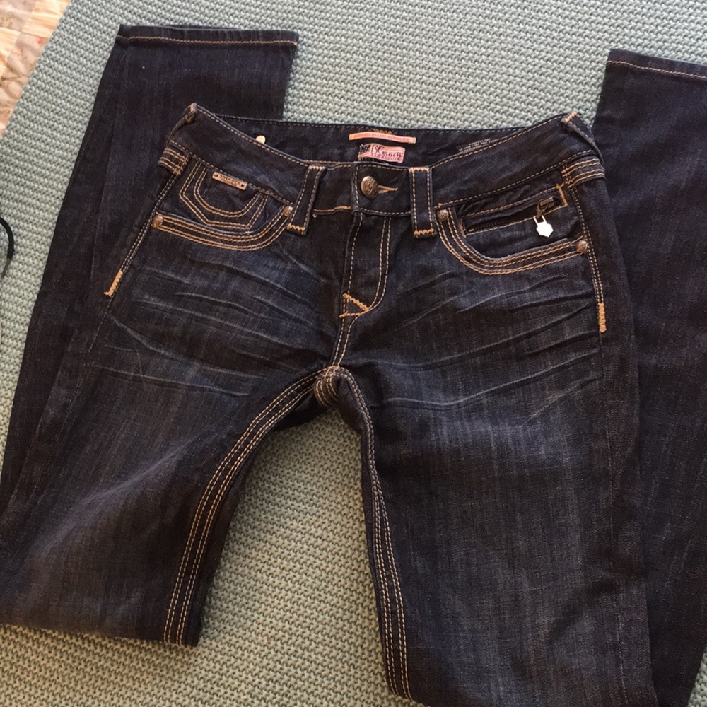 Re Rock For Express Double Seam Barely Boot Jeans… - image 6